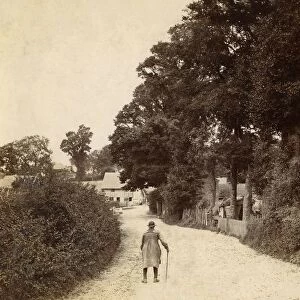 A rural street scene, Riverhead, Sevenoaks