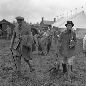 Rutland Agricultural Show at Oakham. Lady Priscilla Willoughby and Major Smith