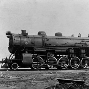 Santa Fe type built by Baldwin Locomotive Works 1917