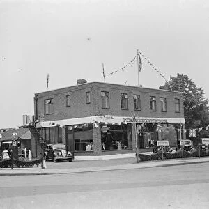 Sheppards show rooms at Sidcup. 19 May 1937