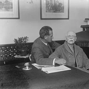Sir Herbert Barker, the manipulative surgeon, ( left ) and Dr Frederick Axham