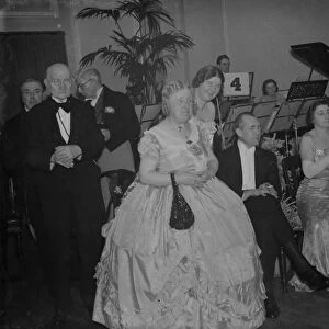 Sir Ian and Lady Fraser, Mrs Batten, at the Victorian Ball at Dartford, Kent