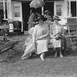 Society at Roehampton Lady Mahon and Mrs J Montague 21 May 1921