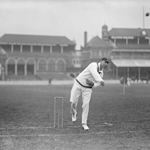 South African cricketers practice at the oval Cecil Donovan Dixon, one of the best