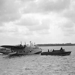 Southampton Imperial Airways flying boat Coolamgatta 1939