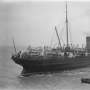 SS Biarritz a cross channel steamer. 1927