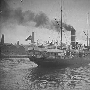 SS King Haakon leaving Newcastle 15 September 1920