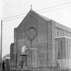St Martin s, the new Church in Barnehurst, Kent. 1936
