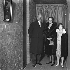 At the Stansted Theatre, Stansted Park, West Sussex, the Earl and Countess
