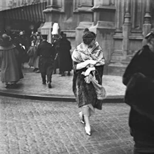 State opening of Parliament Peeresses leaving the Countess of Drogheda 10 February 1920
