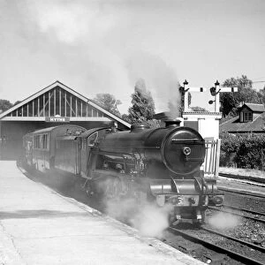 Steam Engine Samson ( 6 ) on the Romney, Hythe & Dymchurch Railway at Hythe Station
