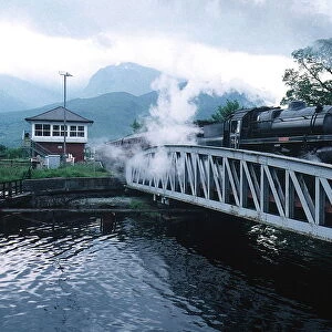 Steam train Scotland