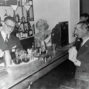 Stravinskys secretary now runs cocktail bar with London dancer as hostess. Gilbert Ramognie