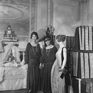Supporting a Home Industry The Duchess of Portland and Lady Henry Rentinck Examining