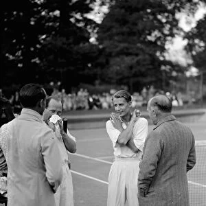 Tennis player, Bunny Austin. 1935