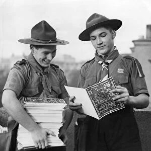 A thousand London Scouts are to sell the official Souvenir Programmes of the Royal