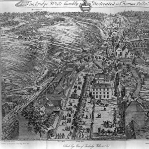 Tunbridge Wells in 1718 by John Kip