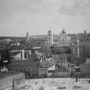 Vilna capital of Lithuania. 29 November 1927