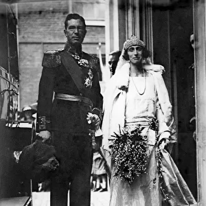 Wedding of Crown Prince Gustaf - Adolph of Sweden and Lady Louise Mountbatten at