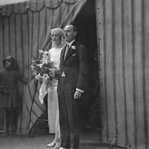 Wedding of the Honourable Ralph Beaumont and Miss Christine Wray at St Georges Church
