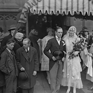 Wedding of Mr Richards De Quincey and Miss Anne Maud Duff - Gordon ( daughter of Mr