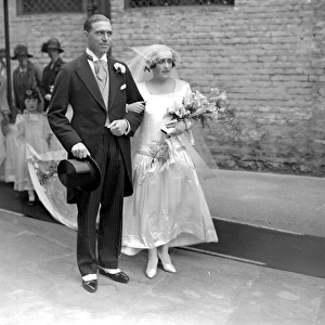Wedding of Mr William Fredrick Gentle and Miss Ursula Willmer-White at St Mark s