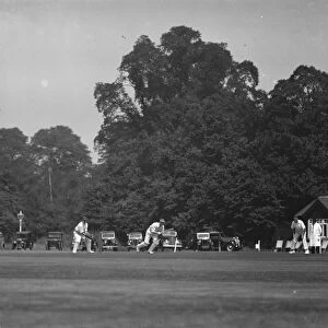 West Kent cricket. 1937