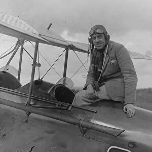 More women learning to fly. London pupils who show skill and coolness. Capt F G M Spark