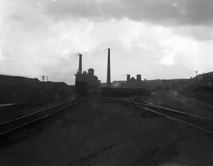 Apedale Foothills mine at Chesterton in Staffordshire, where seven men were entombed Apedale Foothills mine at Chesterton in Staffordshire, where seven men were entombed