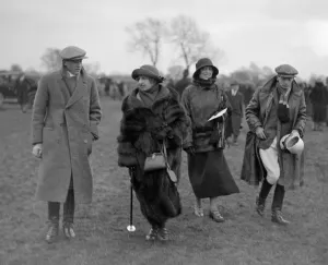 Bullingdon Club Point To Point at Launton. Lady Neumann and Miss Neumann Bullingdon Club Point To Point at Launton. Lady Neumann and Miss Neumann
