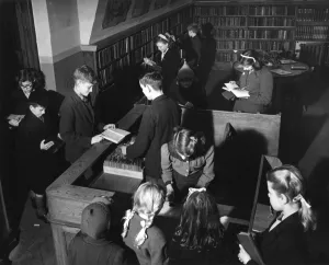 Children run their own Public Library in Dartford. School children of Dartford Children run their own Public Library in Dartford. School children of Dartford