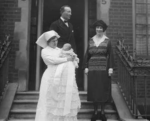 The christening of the Earl and Countess Killorey at St James, Piccadilly. The The christening of the Earl and Countess Killorey at St James, Piccadilly. The