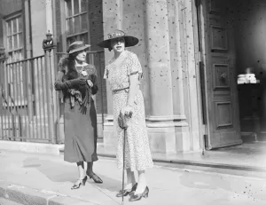 At the christening of the infant son Lord and Lady Aberconway at the House of Commons At the christening of the infant son Lord and Lady Aberconway at the House of Commons