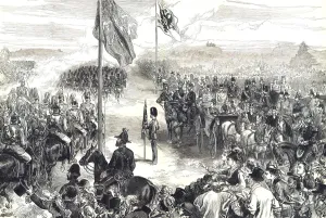 Czar Alexander II and the Royal party at The Aldershott Review, 30th May 1874 Czar Alexander II and the Royal party at The Aldershott Review, 30th May 1874
