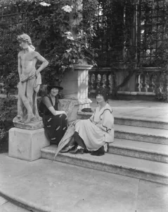 Duchess of Albany Watches Indian Play Mrs Henry Poole, wife of the well known sculptor Duchess of Albany Watches Indian Play Mrs Henry Poole, wife of the well known sculptor