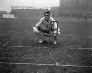 Edward William John Ted Brooks regular first team keeper for Surrey County Cricket Club Edward William John Ted Brooks regular first team keeper for Surrey County Cricket Club