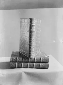 Examples of bookbinding ( by Mr Gydered Lion Ct, Fleet Street, 23 August 1923 Examples of bookbinding ( by Mr Gydered Lion Ct, Fleet Street, 23 August 1923