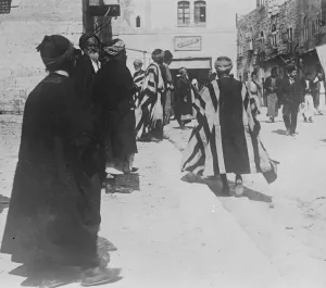 Fashions from Bethlehem. An interesting picture from Bethlehem, showing the predominence Fashions from Bethlehem. An interesting picture from Bethlehem, showing the predominence