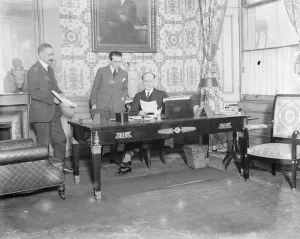 A the French embassy taken for lectures Pour Tous The ambassador Comte De St Aulaire A the French embassy taken for lectures Pour Tous The ambassador Comte De St Aulaire