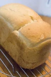 Freshly baked white loaf rack cooling on wire rack credit: Marie-Louise Avery / Freshly baked white loaf rack cooling on wire rack credit: Marie-Louise Avery /