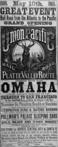 The Great Event May 10th 1869 Railroad from the Atlantic to the Pacific The Great Event May 10th 1869 Railroad from the Atlantic to the Pacific
