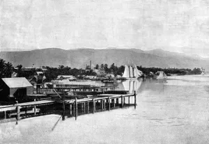Kingston Harbour, Jamaica Kingston Harbour, a natural inlet about six miles long Kingston Harbour, Jamaica Kingston Harbour, a natural inlet about six miles long