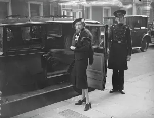 Lady Elizabeth Percy, Queens train bearer, fitted for Coronation dress. Lady Elizabeth Percy Lady Elizabeth Percy, Queens train bearer, fitted for Coronation dress. Lady Elizabeth Percy