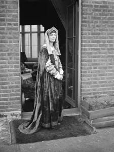 Lady - in - waiting to Ann Boleyn . Miss Adele Yorke, who will be lady - in Lady - in - waiting to Ann Boleyn . Miss Adele Yorke, who will be lady - in