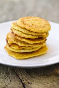 Little pancakes made of indian chick pea flour (chana dal), gluten free and very Little pancakes made of indian chick pea flour (chana dal), gluten free and very