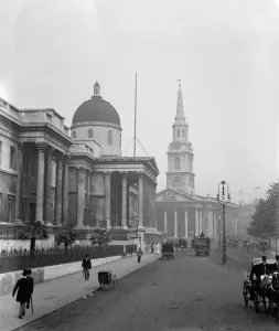 London. St Martins In The Field near Trafalgar Square, Westminster, London London. St Martins In The Field near Trafalgar Square, Westminster, London