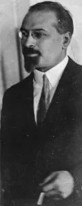 M Leon Karachin leader of the Soviet delegation coming to England. 21 September 1929 M Leon Karachin leader of the Soviet delegation coming to England. 21 September 1929