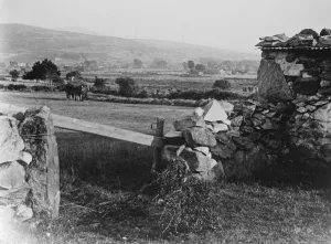 The Marconi trans - Atlantic wireless station at Carnarvon, North Wales. This station The Marconi trans - Atlantic wireless station at Carnarvon, North Wales. This station