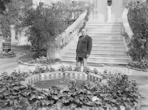 Menton M Vincente Blasco Ibanez, author of the Four Horseman at his villa Menton M Vincente Blasco Ibanez, author of the Four Horseman at his villa