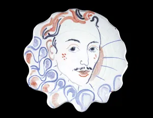 Michaela Gall - tudor portrait plates Philip Sidney, Earl of Leicester Michaela Gall - tudor portrait plates Philip Sidney, Earl of Leicester